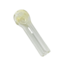 4.5'' CLEAR CHROME GLASS PIPE