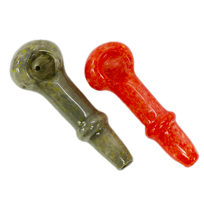 4.5'' GOOFY SPOON GLASS HAND PIPE