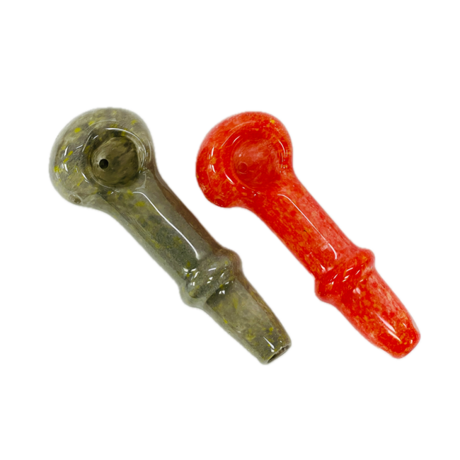 4.5'' GOOFY SPOON GLASS HAND PIPE