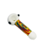5'' WHITE GLASS HAND PIPE
