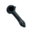 5''  BLACK GLASS HAND PIPE