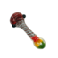 5'' RASTA SWIRL GLASS PIPE