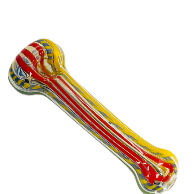 5.5'' CANDY SWIRL GLASS PIPE