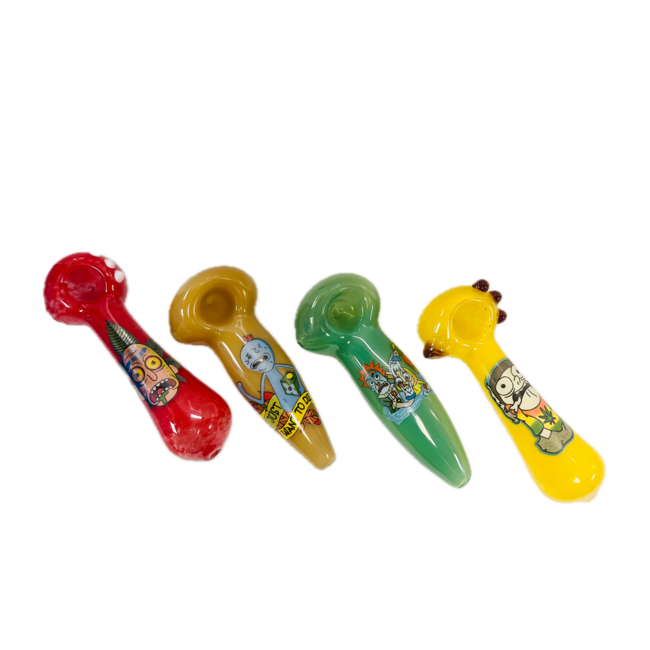 5'' R&M  GLASS HAND PIPE