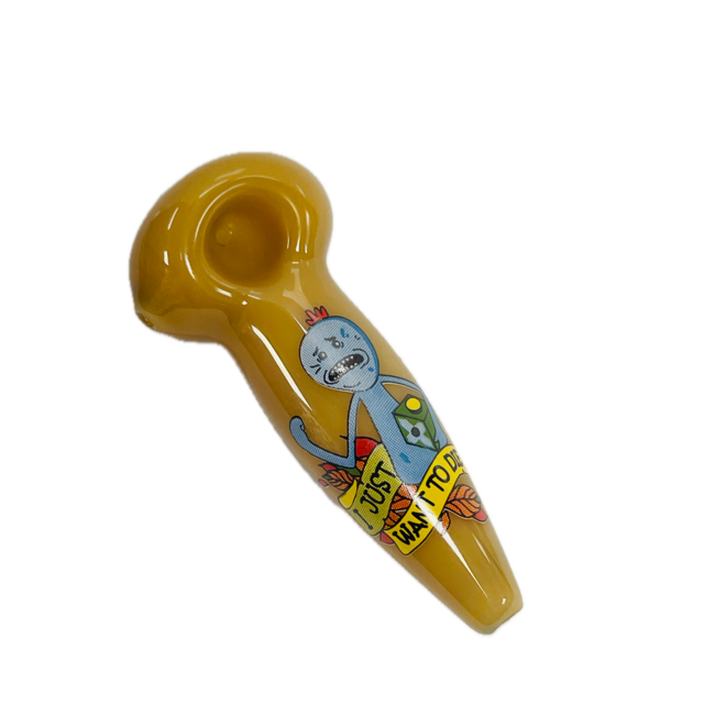 5'' R&M  GLASS HAND PIPE