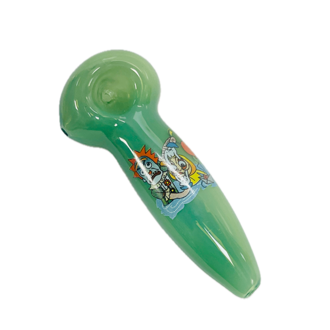 5'' R&M  GLASS HAND PIPE