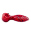 4.5'' RED PEANUT GLASS PIPE
