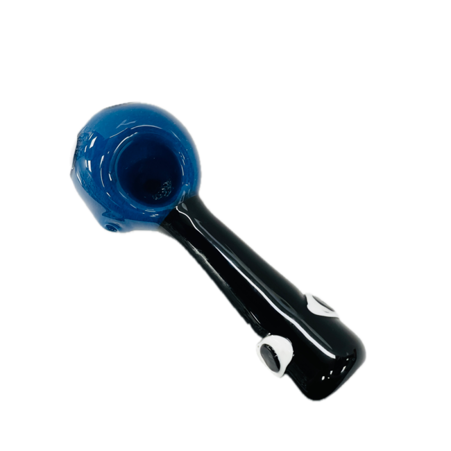 5.5'' GOOGLY EYES GLASS HAND PIPE