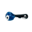 5.5'' GOOGLY EYES GLASS HAND PIPE