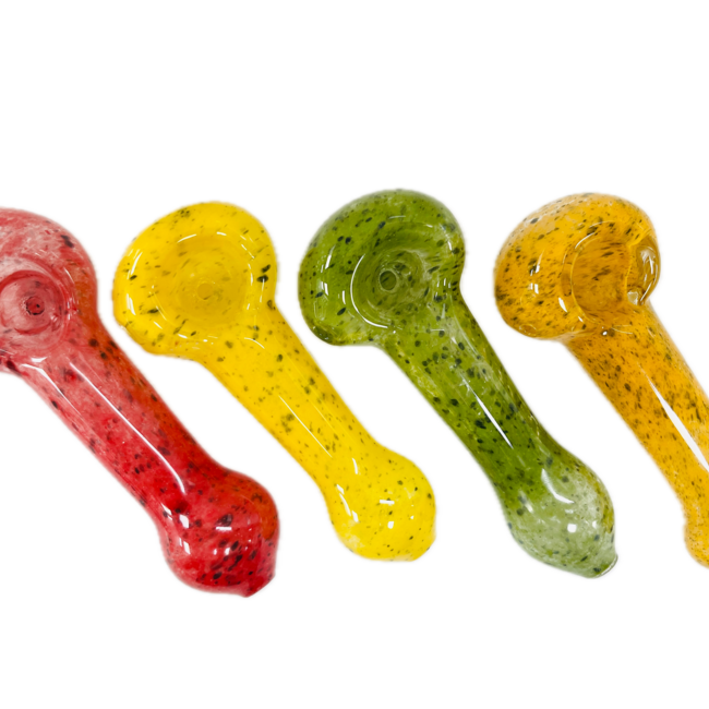 4'' SOILD COLOR GLASS HAND PIPE