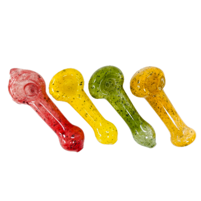 4'' SOILD COLOR GLASS HAND PIPE