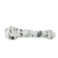 6'' ZEBRA PRINT GLASS PIPE