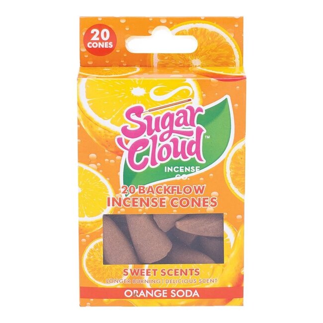 SUGER CLOUD SUGAR CLOUD SWEET SCENTS BACK FLOW INCENSE CONS-IN872