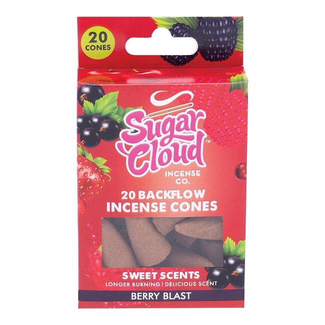 SUGER CLOUD SUGAR CLOUD SWEET SCENTS BACK FLOW INCENSE CONS-IN872