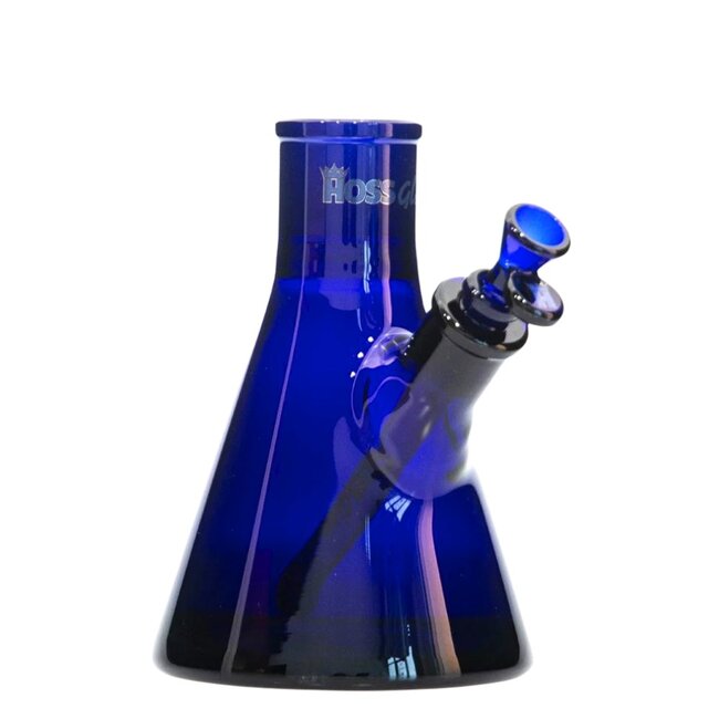 HOSS GLASS 8'' HOSE GLASS FULL COLOR BEAKER BASE WITH 19MM JOINT-H004C