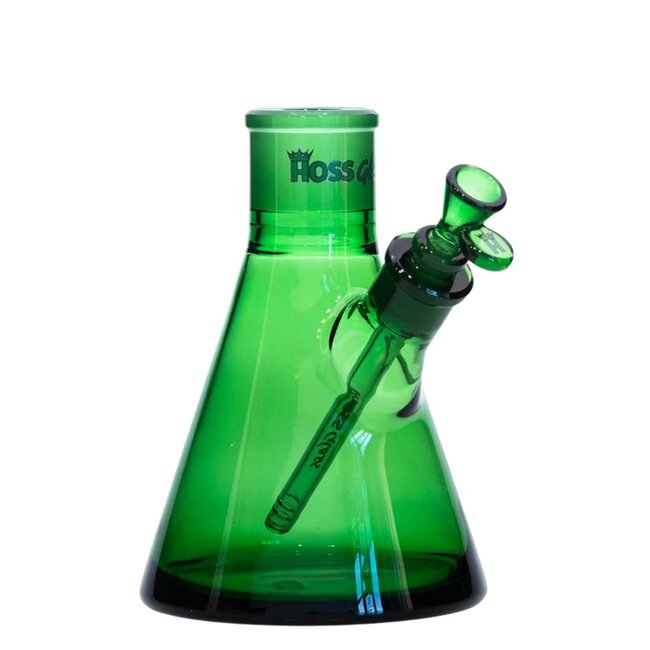 HOSS GLASS 8'' HOSE GLASS FULL COLOR BEAKER BASE WITH 19MM JOINT-H004C