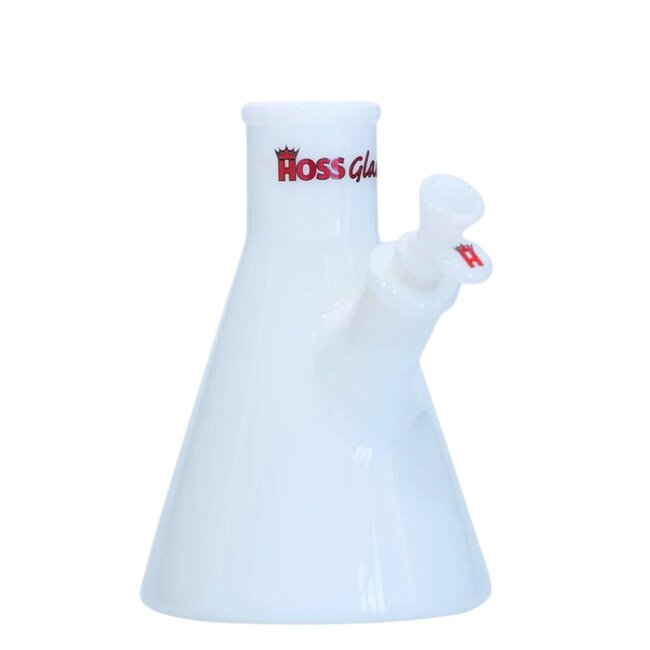 HOSS GLASS 8'' HOSE GLASS FULL COLOR BEAKER BASE WITH 19MM JOINT-H004C