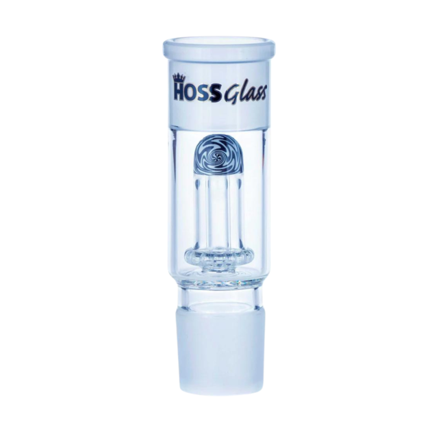 HOSS GLASS HOSS GLASS DOME PERCULATOR WITH COLOR REVERSAL- YH906