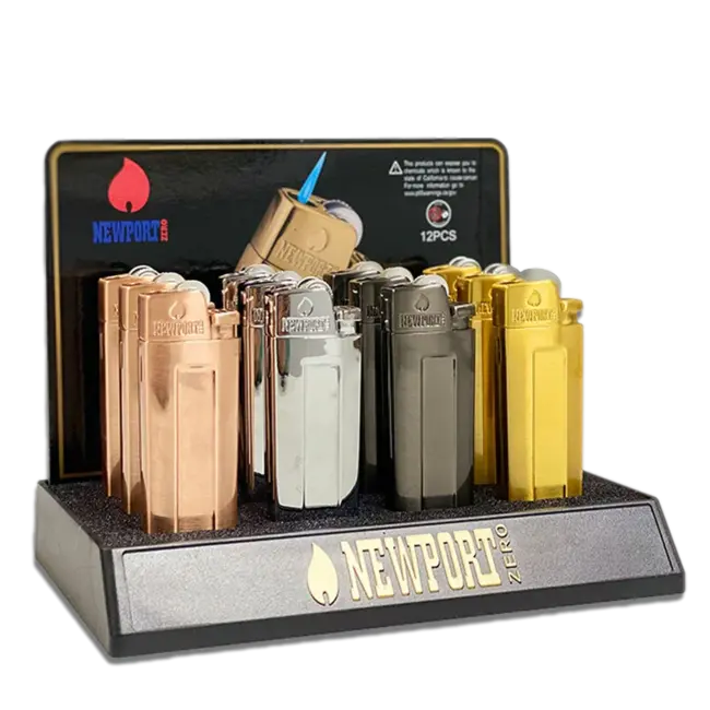 NEWPORT NEWPORT ZERO WHEEL METAL TORCH LIGHTER-NZL117