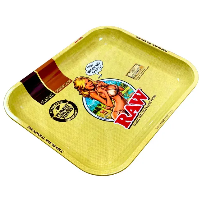 RAW RAW GIRL ROLLING TRAY LARGE