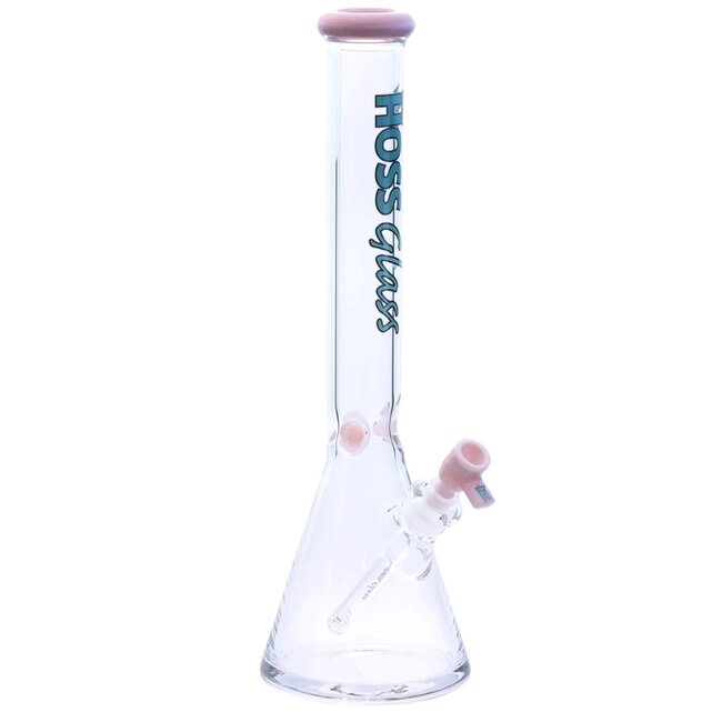 HOSS GLASS 18'' 7MM HOSE GLASS THICK JOINT BEAKER-H141