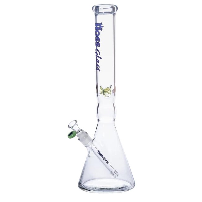 HOSS GLASS 18'' 5MM HOSE GLASS PINCHED BEAKER-Y042A5