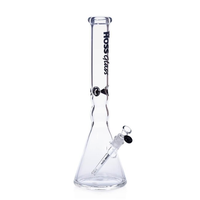 HOSS GLASS 18'' 5MM HOSE GLASS PINCHED BEAKER-Y042A5