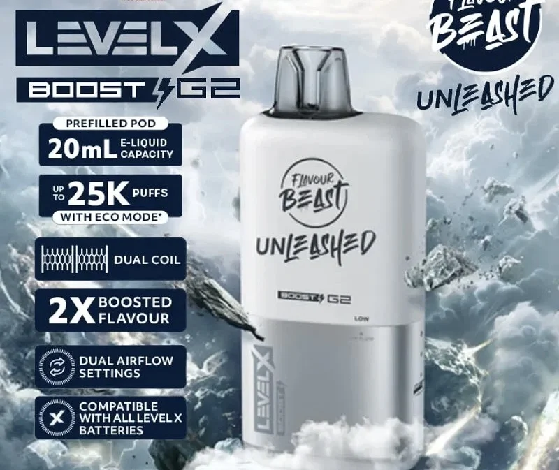 Flavour Beast Level X Unleashed: The Ultimate 25000 Puff Vape Experience You Can’t Miss!