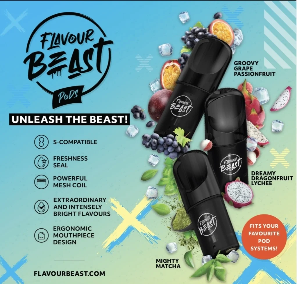 Unlock the Ultimate Flavor Experience with Flavour Beast STLTH Pod Flavours!