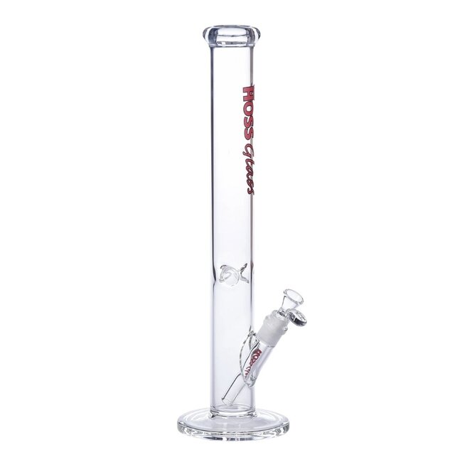 HOSS GLASS 18'' 5MM HOSS GLASS STRAIGHT TUBE-H089