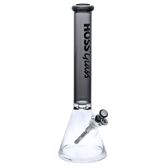 HOSS GLASS 18'' HOSE GLASS THICK BEAKER W/COLORED TOP-H151