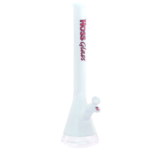 HOSS GLASS 18'' HOSS GLASS  COLORED BEAKER W/WINDOW BASE-H067