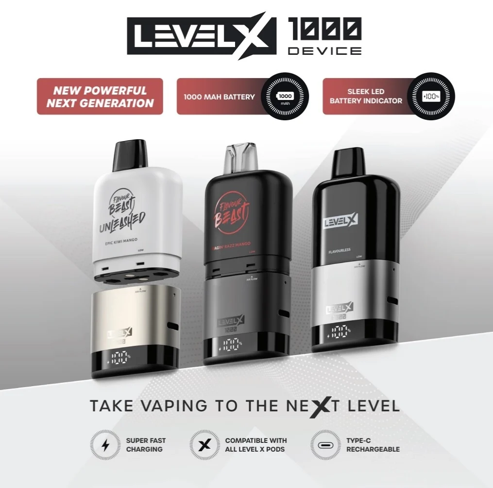 Why the Level X Device Kit Is the Ultimate 1000mAh Vape Device for 2025 – Unveiling Its Fast Charging and Long-Lasting Battery!