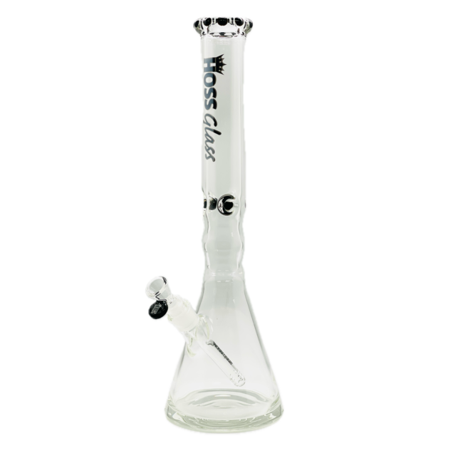 HOSS GLASS 18'' 5MM HOSE GLASS PINCHED BEAKER-Y042AC