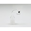 CHRYSTAL GLASS 18MM FEMALE QUARTZ FROST  BANGER 90* 2MM THICK