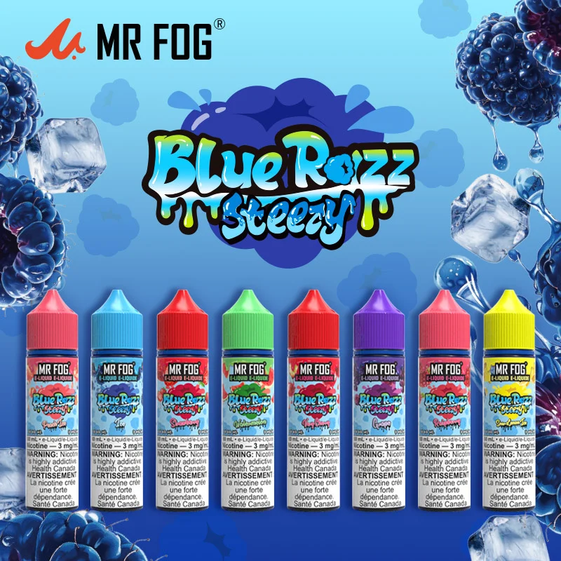 Why MR FOG Blue Razz Steezy is the Ultimate Blue Raspberry Vape Juice You Need to Try!