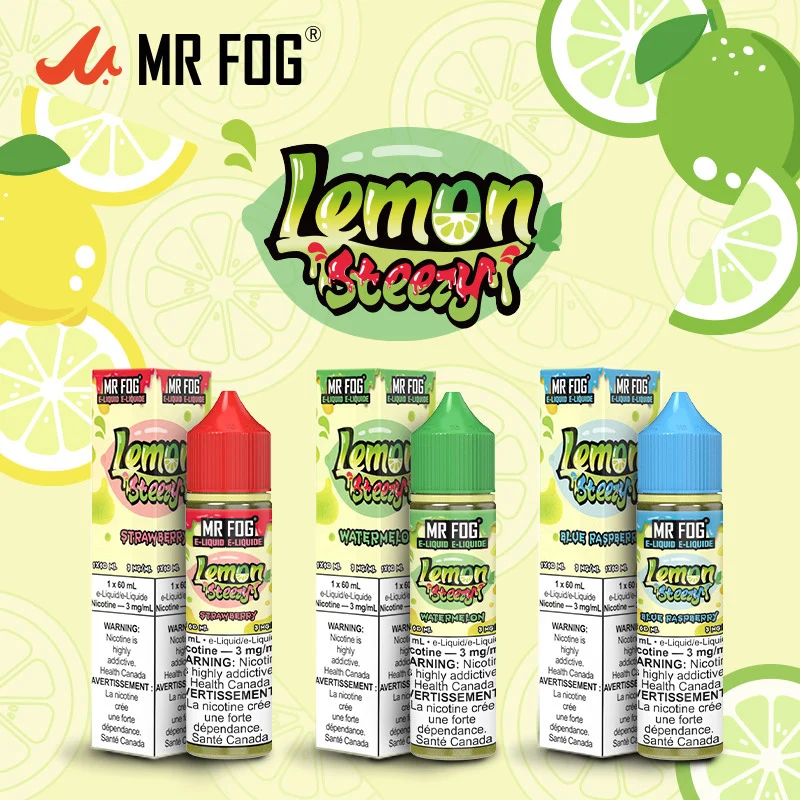 Unleash the Zest: Why MR FOG Lemon Steezy E-Liquid is the Ultimate Citrus Vape Experience!