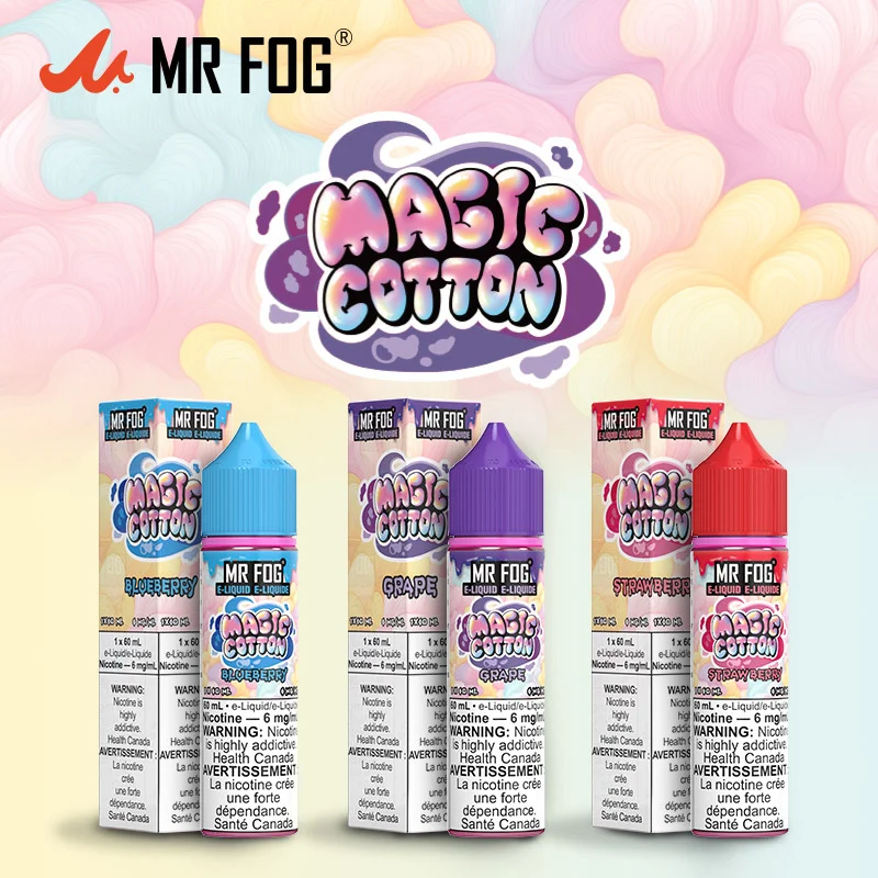Unleash the Magic: Why MR FOG Magic Cotton E-Liquid is the Best Cotton Candy Vape Juice!