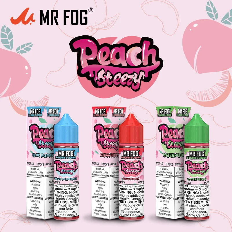 Unlock the Juicy Goodness: Why MR FOG Peach Steezy E-Liquid Juice is the Ultimate Vape Experience!