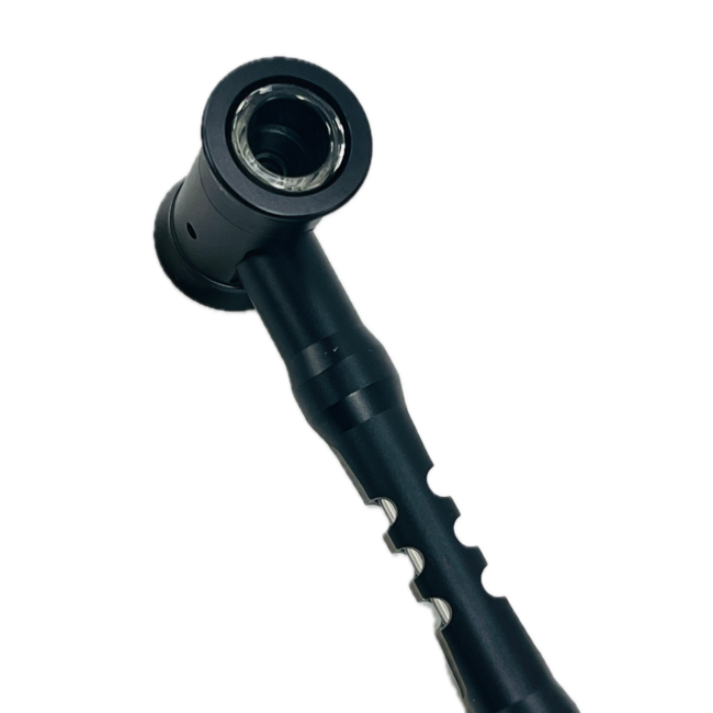 CHEECH GLASS CH-YD-1400 METAL ENCASED GLASS HAMMER PIPE