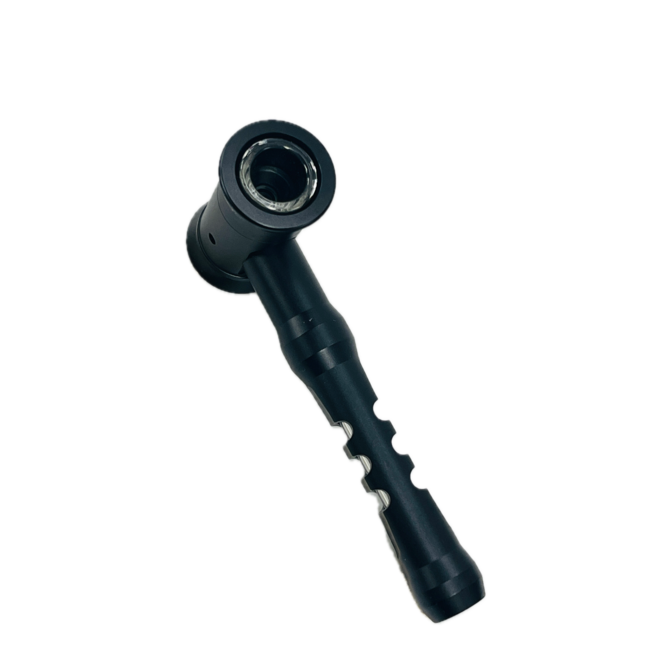 CHEECH GLASS CH-YD-1400 METAL ENCASED GLASS HAMMER PIPE