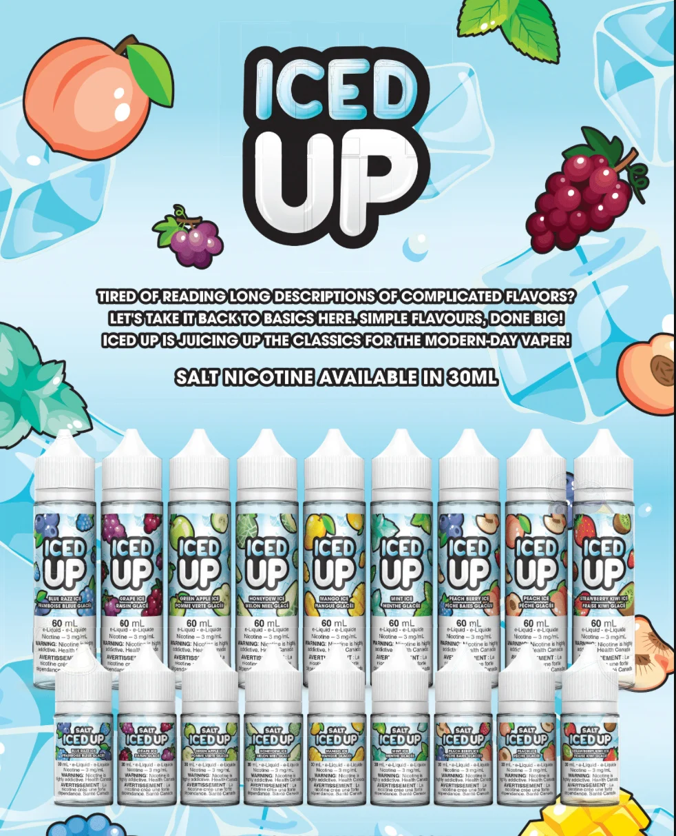 Discover the Best Iced Up E-Liquid Flavors: A Flavor Explosion You Can’t Miss!
