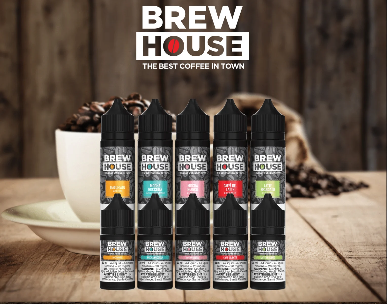 Brew House E-Liquid Freebase: Discover the Bold Flavors That Will Elevate Your Vaping Experience!