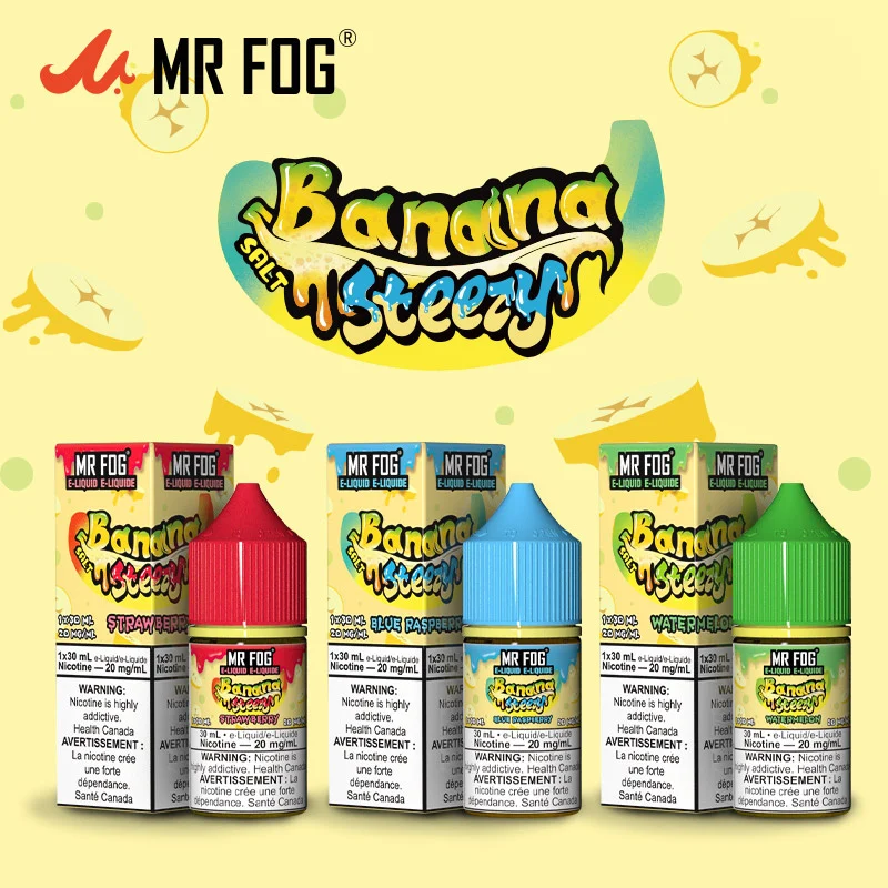 Unleash the Ultimate Smoothness: Why MR Fog Juice Banana Steezy Salt Nic is a Game-Changer for Vape Enthusiasts