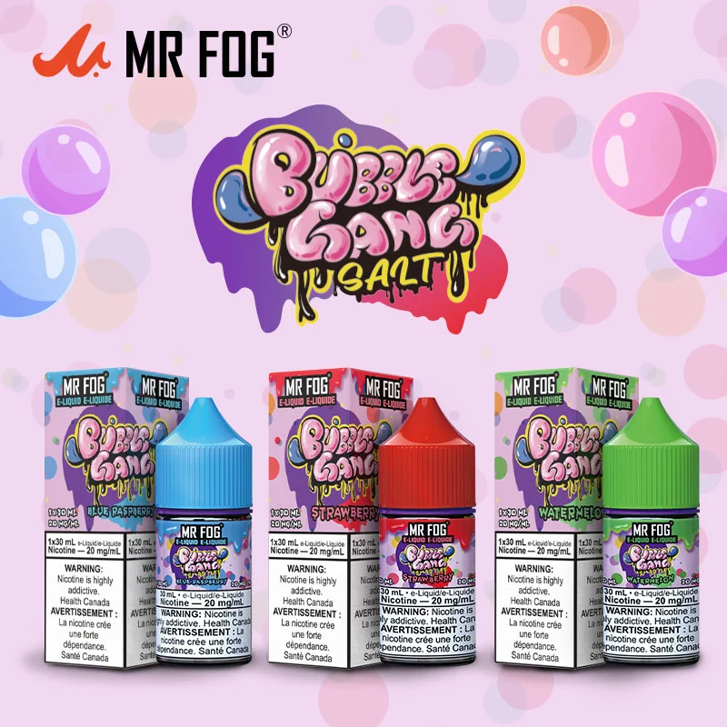 Unlock the Sweetness of Mr Fog Bubble Gang Salt Nic: A Flavor Explosion You Can’t Miss!