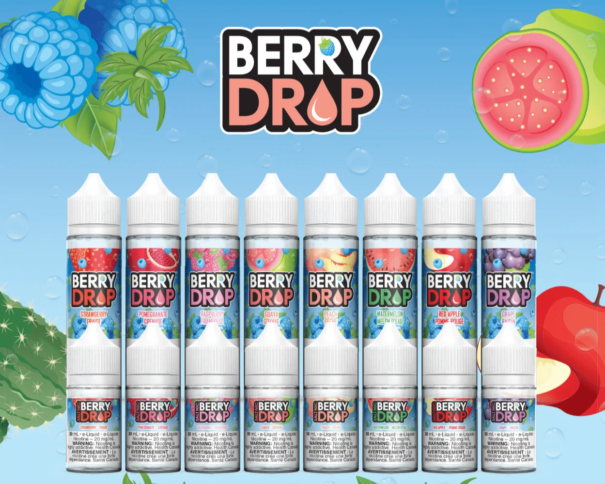 The Ultimate Guide to Berry Drop E-Juice Salt: Discover the Best Flavors and Nicotine Strengths!