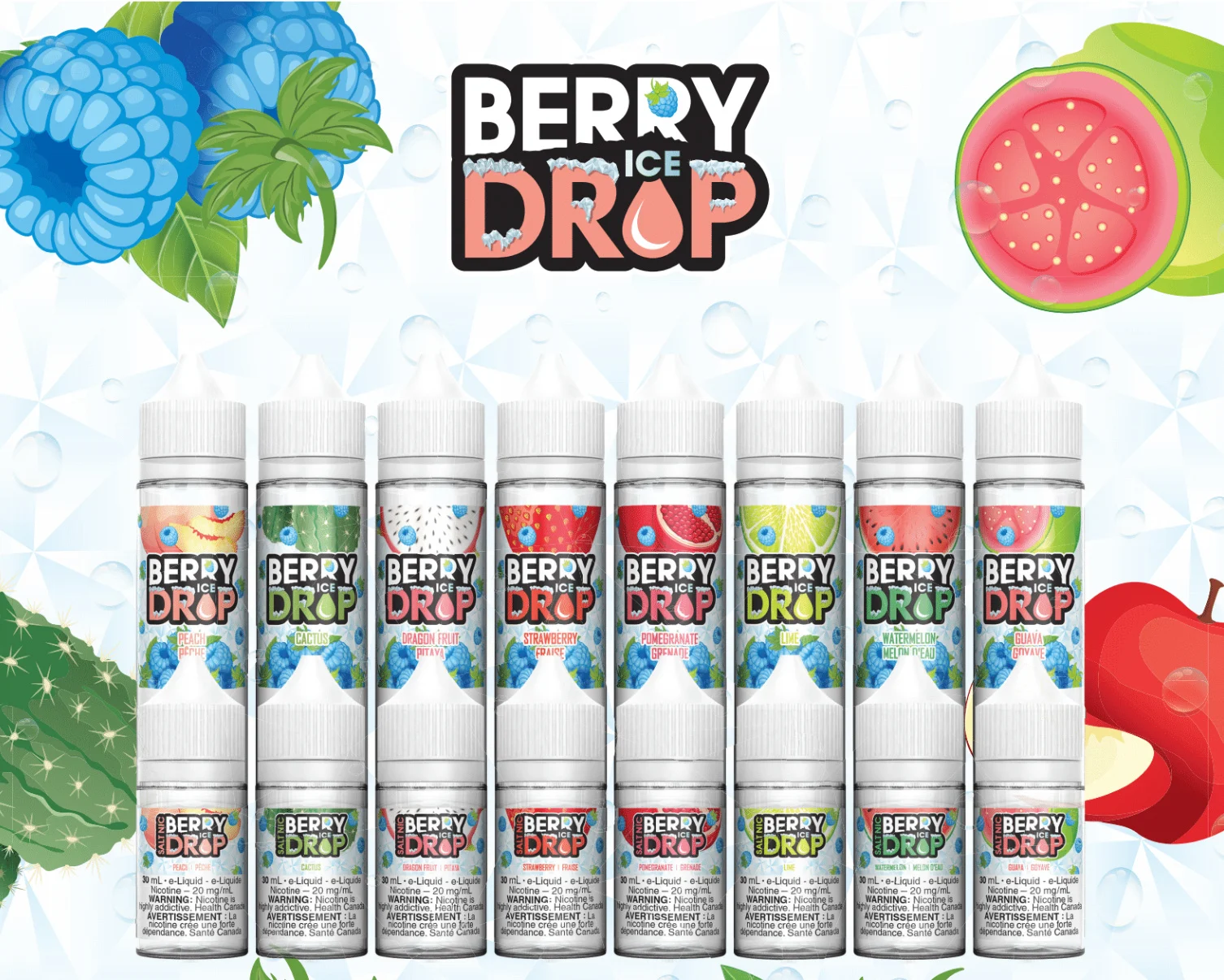 Berry Drop Salt Nic Ice: The Ultimate Cooling Sensation for Vape Lovers!