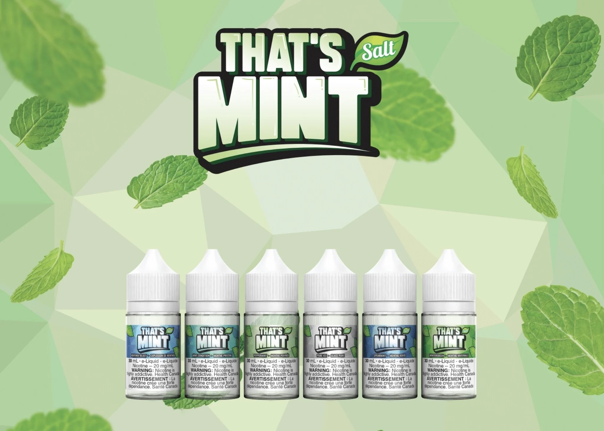 THAT'S MINT SALT NIC: The Ultimate Mint Salt Nicotine E-Liquid Experience You Can’t Miss!