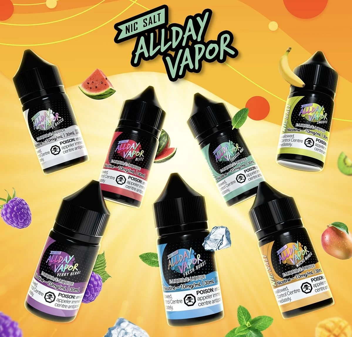 Unlock the Best All Day Vapor Nic Salt E-Liquid Flavors: A Vaper’s Ultimate Guide!