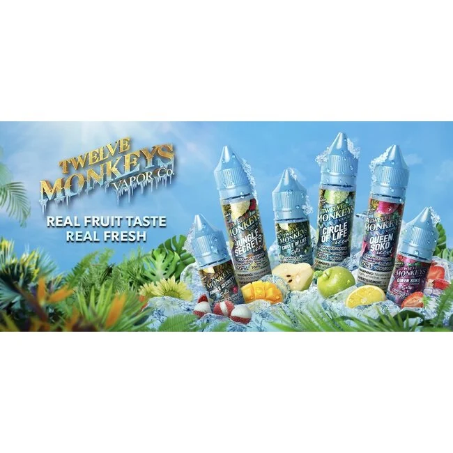 Why Twelve Monkeys Iced Salt E-Liquid is the Best Salt Nic E-Liquid for Every Vaper!